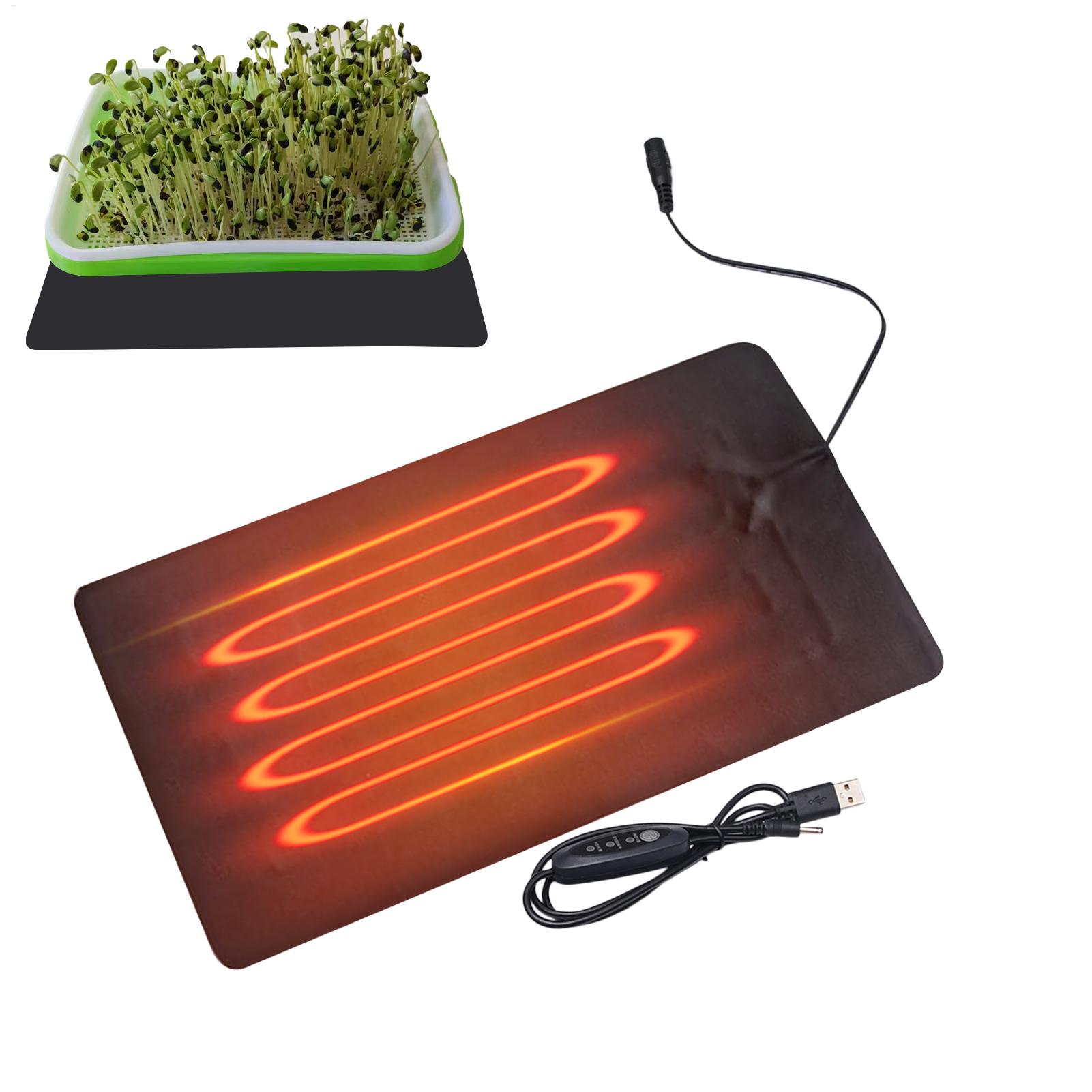 Seedling Heat Mat 5V 2A 8.5W P - огляд і ціна Seedling Heat Mat